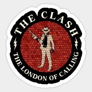 Street wall mafia The Clash Sticker